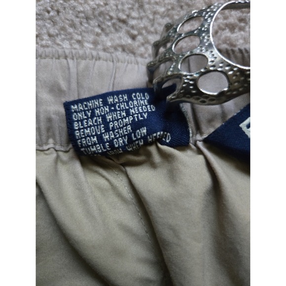 Vintage 90s Mens M EUC POLO SPORT RALPH LAUREN 7" Water Repellent Hiking Shorts - Picture 16 of 16